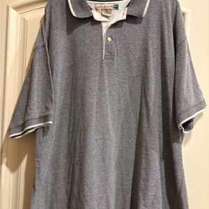 Vintage Duck Head Tour Gray Polo Shirt for Men